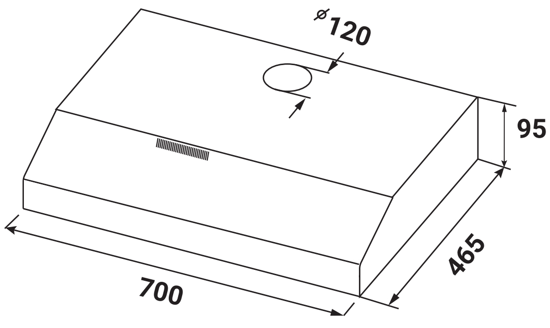 kich-thuoc-may-hut-mui-kaff-kf-sl70kw Máy hút mùi Kaff KF-SL70KW