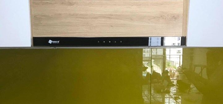 Hình ảnh lắp đặt thực tế - Máy hút mùi Arber AB-900KB - Tại nhà khách hàng