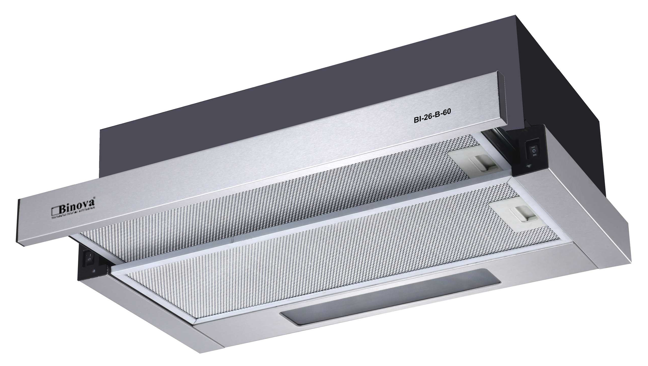 Toàn cảnh - Máy hút mùi Binova BI-26-B-60