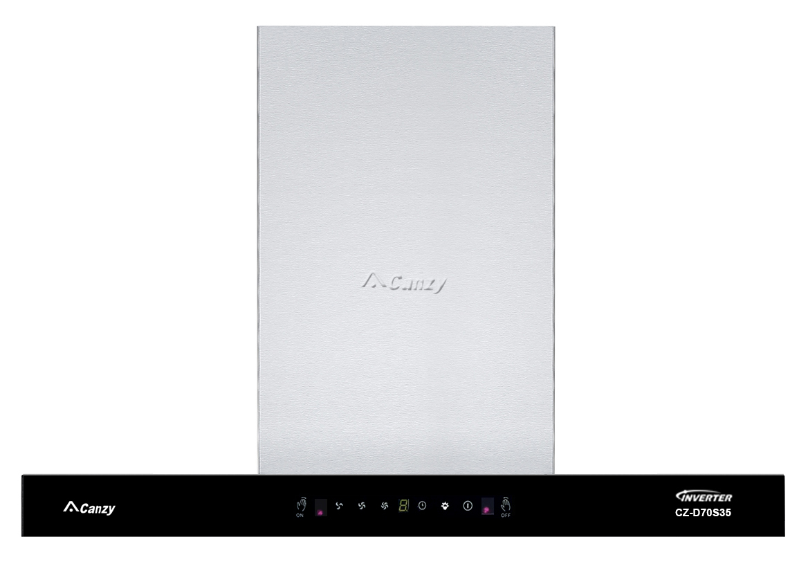 Máy hút mùi áp tường | Canzy CZ-D70S35 | 70 x 35cm | thiết kế sang trọng | hệ điều khiển cảm ứng siêu nhạy