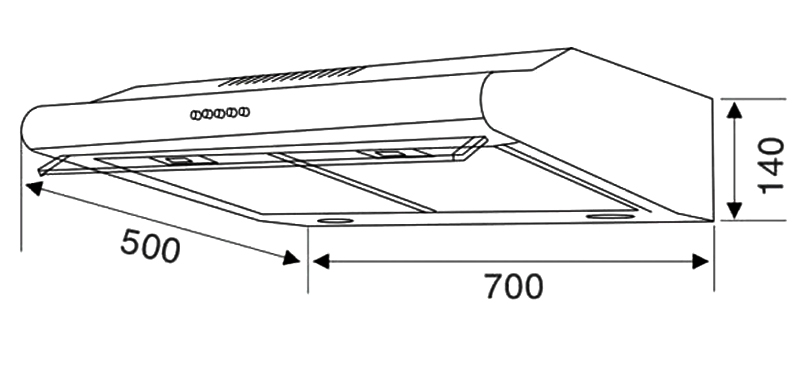 Máy hút mùi Canzy CZ-C507I