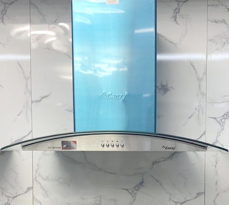 Hình ành thực tế - Máy hút mùi Canzy CZ-TB90 - Đang được bày bán tại showroom hsn.vn