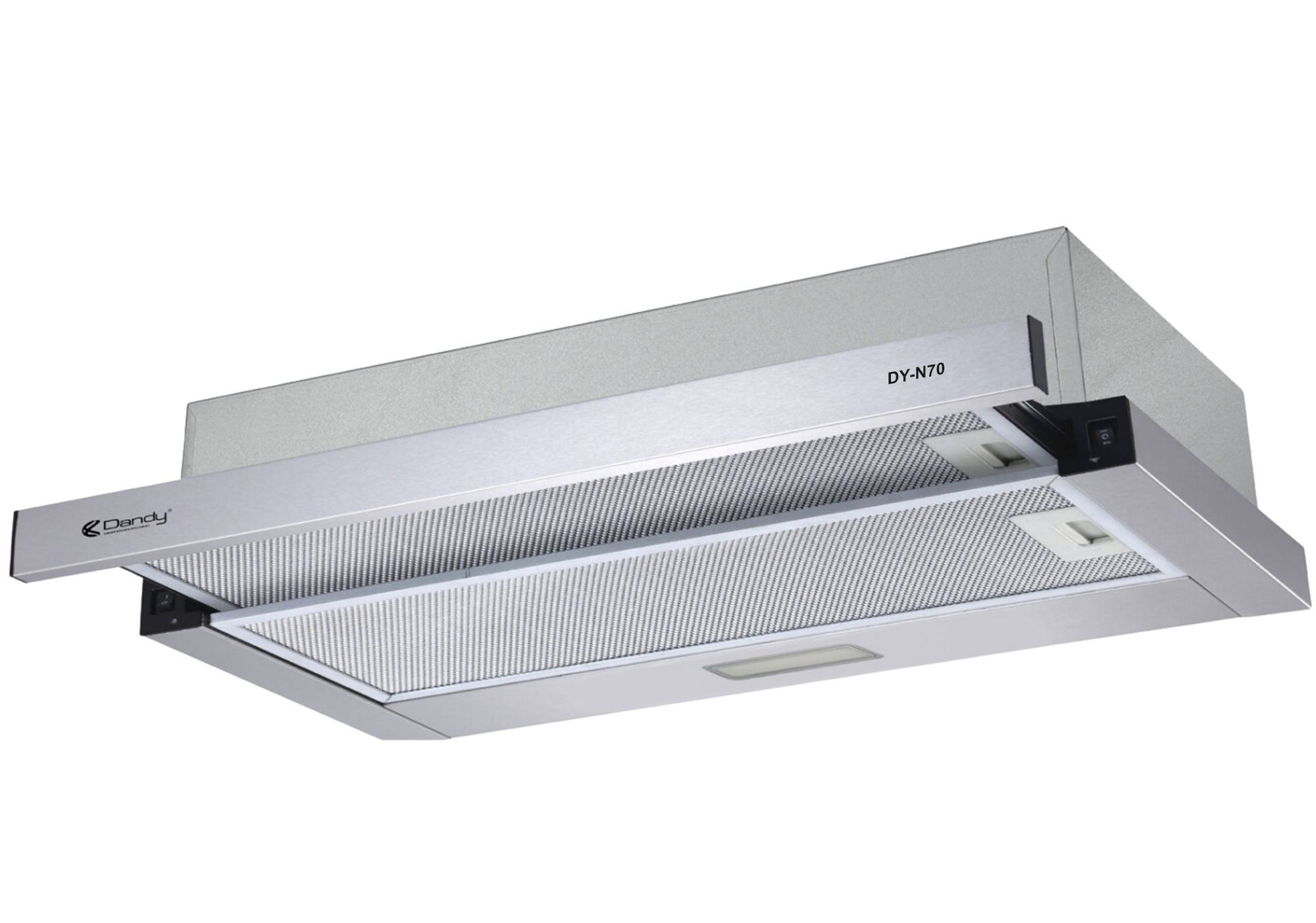 Máy hút mùi âm tủ | Dandy DY-N70 | inox | 70cm | thiết kế sang trọng | hệ điều khiển phím bấm điện tử