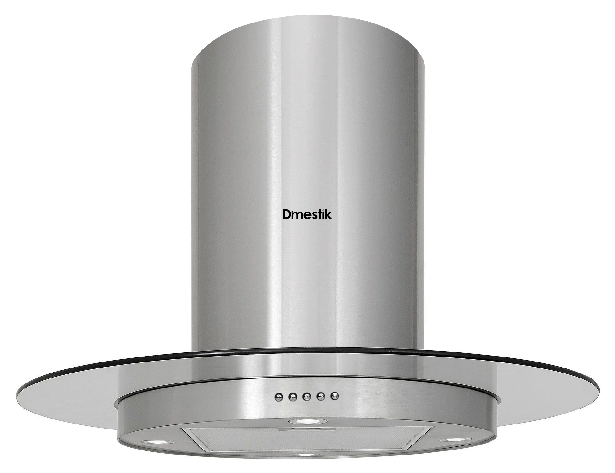 Máy hút mùi Dmestik TL 4099 DMK sử dụng bảng điều khiển phím điện tử gồm 3 tốc độ hút