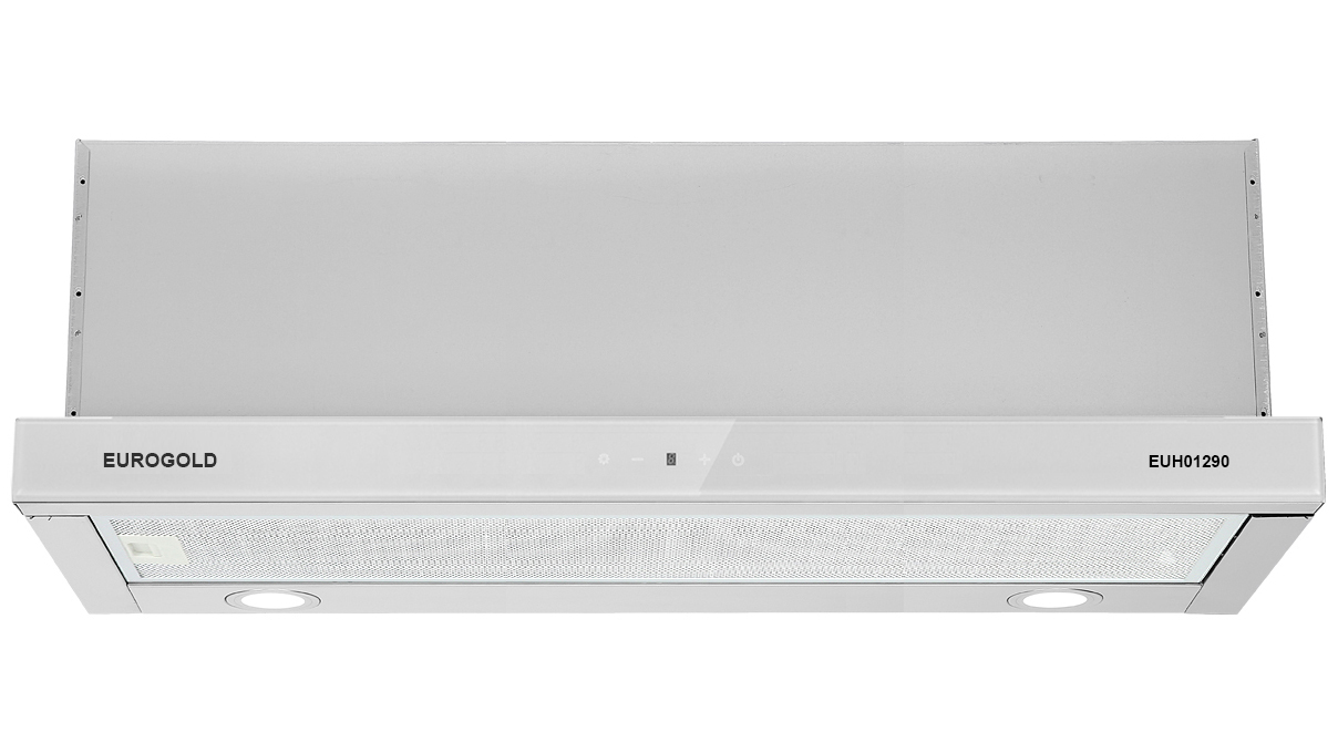 Máy hút mùi âm tủ | Eurogold EUH01290 | kính trắng | 90cm | thiết kế sang trọng