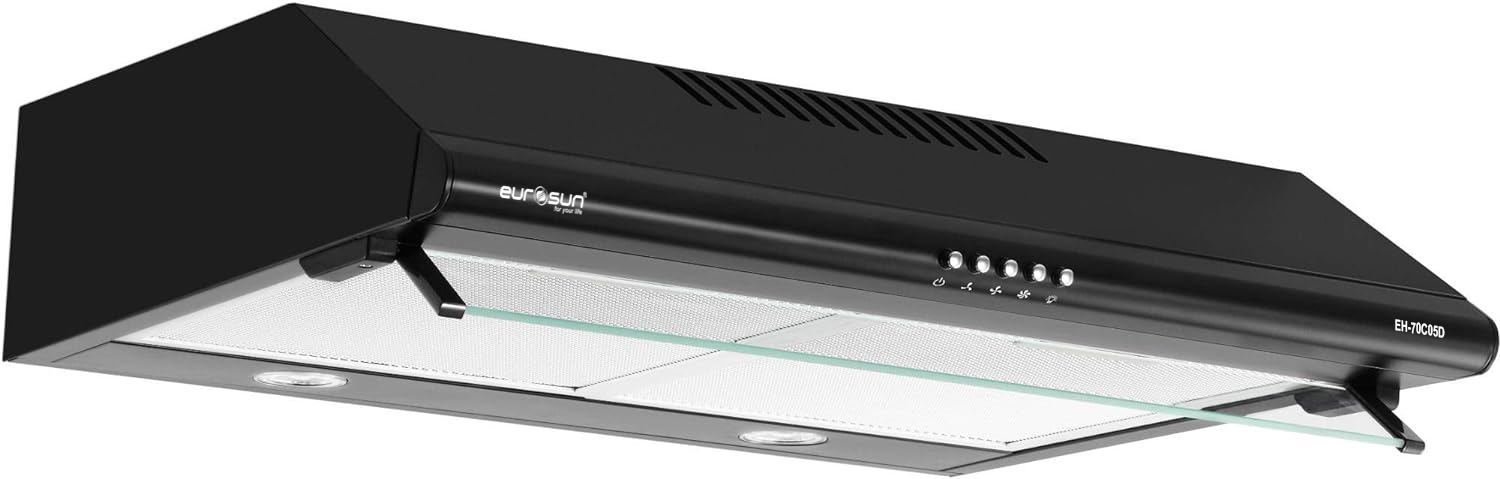 Máy hút mùi cổ điển | Eurosun EH-70C05D | màu đen | 70cm