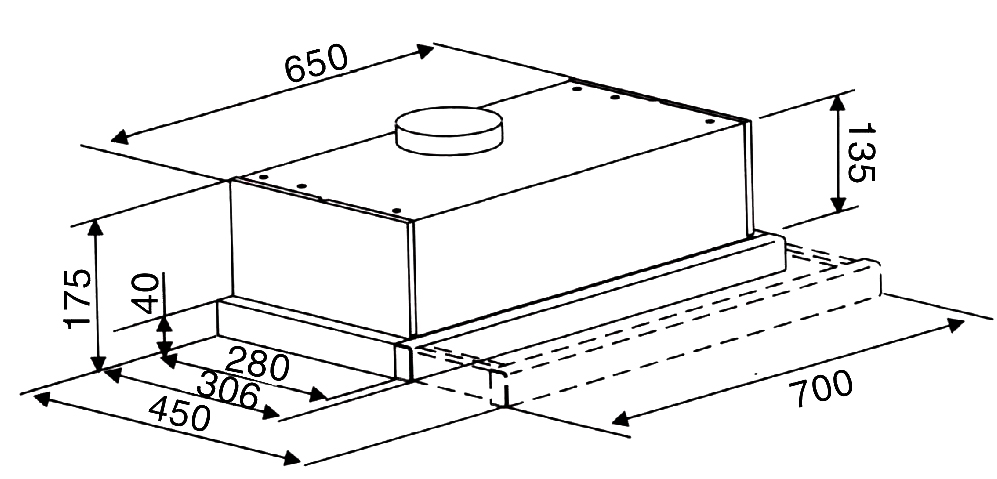 Máy hút mùi Lorca TA-3005A