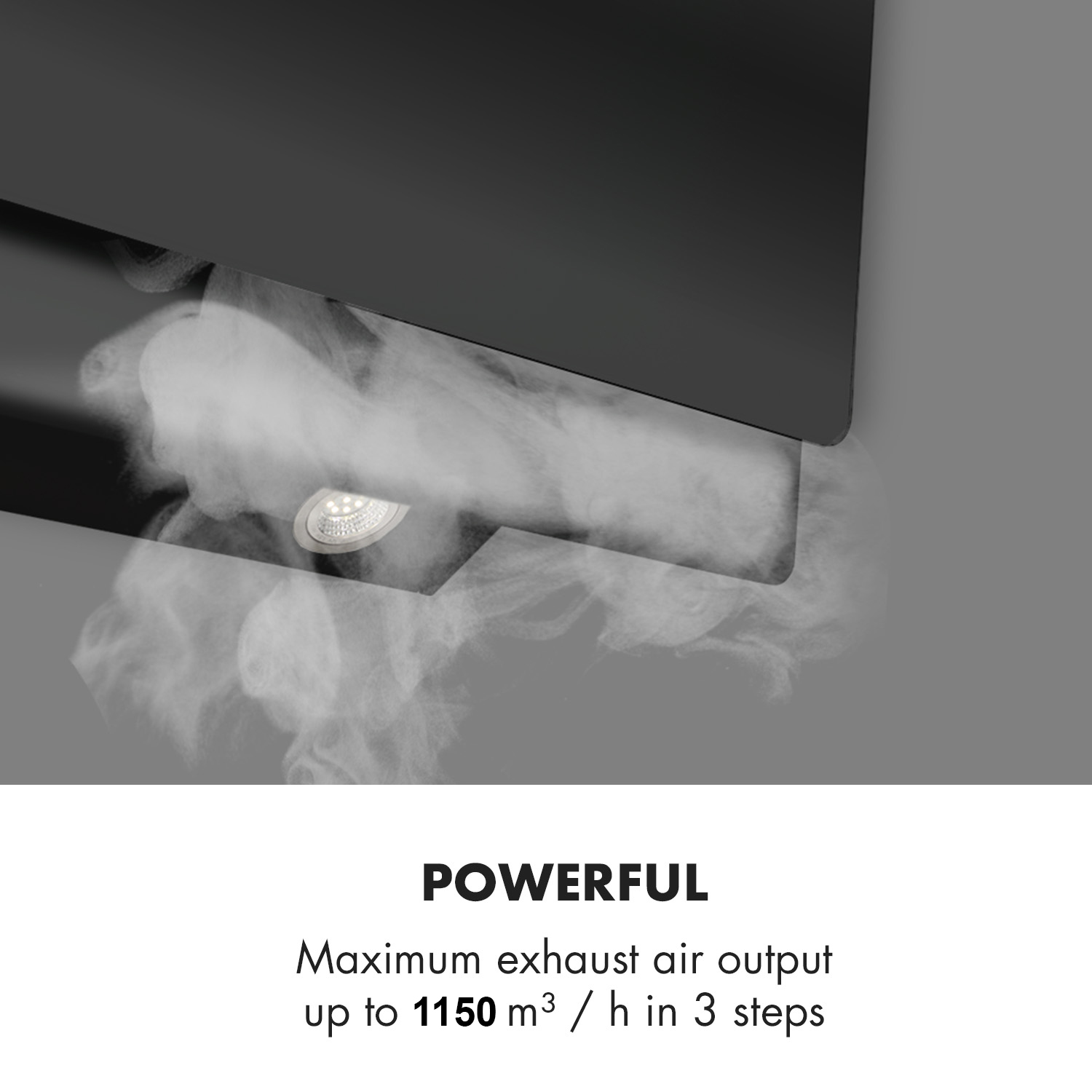 Máy hút mùi Lorca TA-6008C-90 - Công suất hút khỏe, động cơ turbin đôi