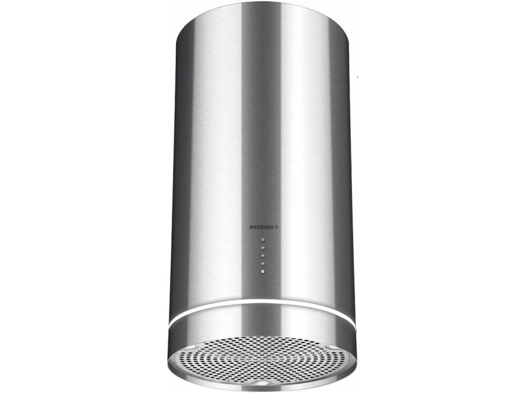 Máy hút mùi Rosieres RDTI6500/1IN sử dụng bảng điều khiển phím bấm gồm 3 tốc độ hút