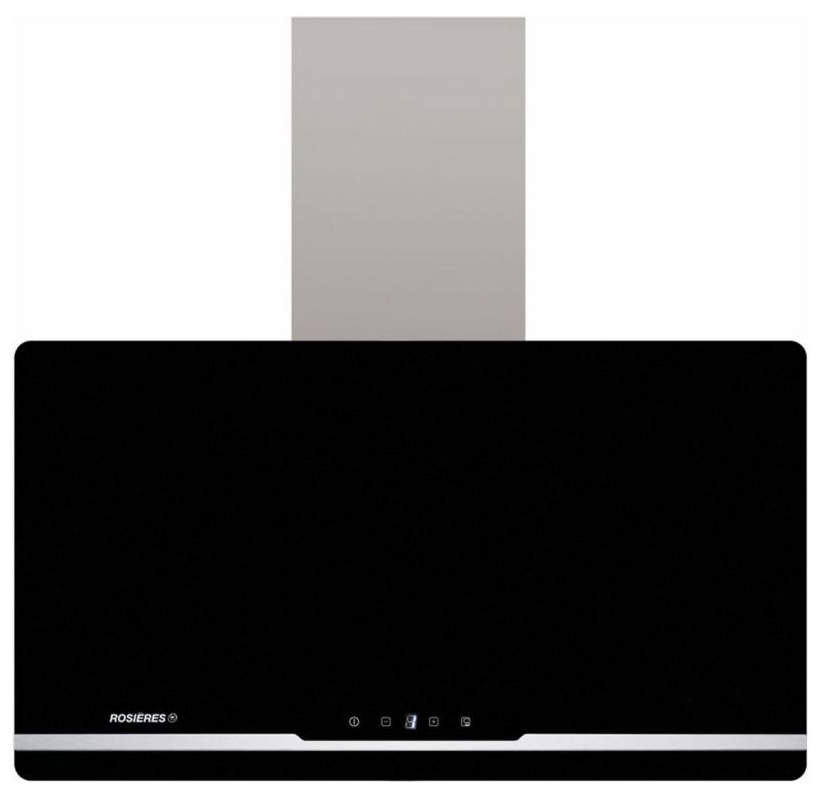 Máy hút mùi Rosieres RVSPN98 sử dụng bảng điều khiển phím cảm ứng hiện đại dễ sử dụng với 03 cấp độ hút + 01 chế độ hút tăng cường