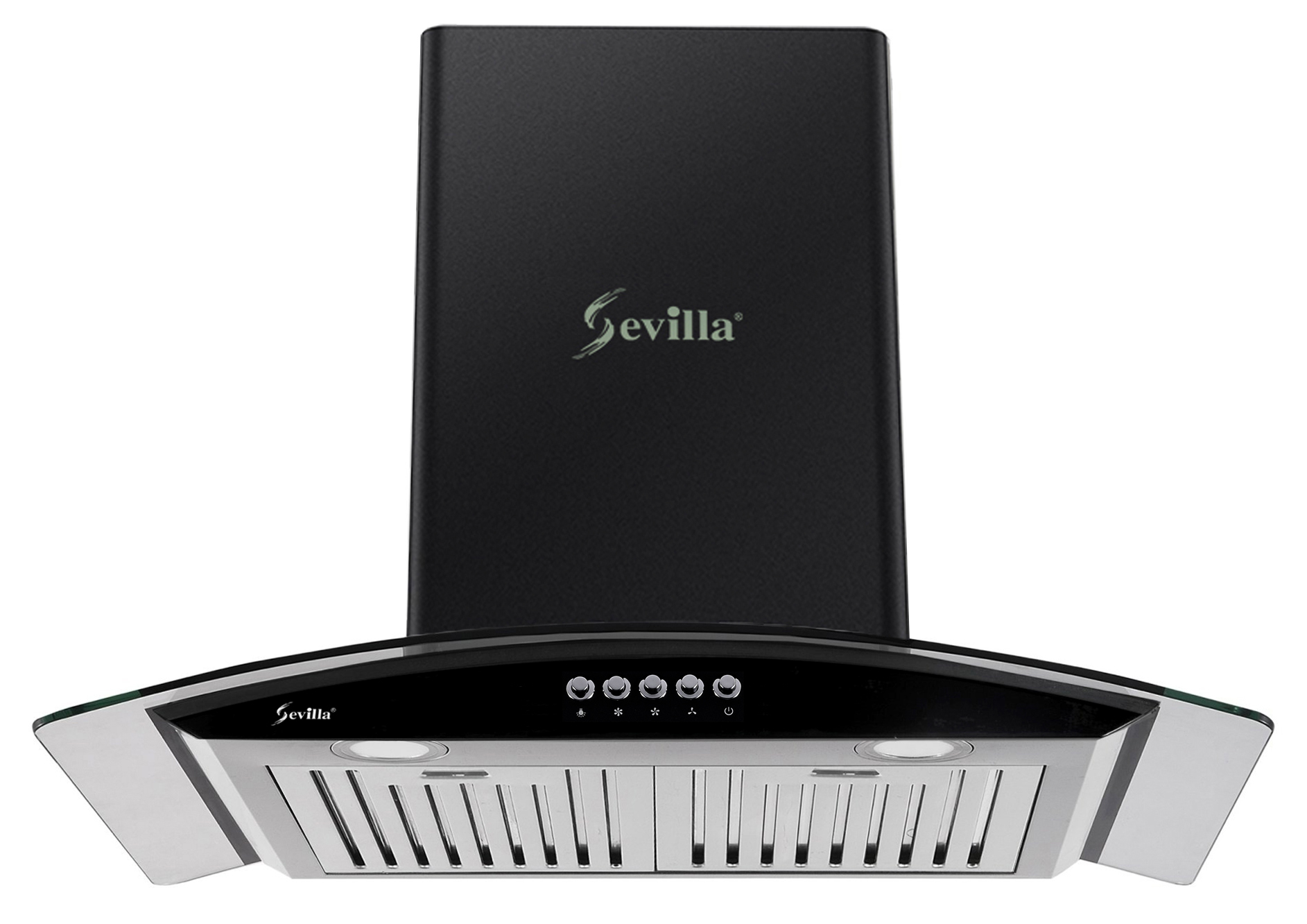 Toàn cảnh - Máy hút mùi Sevilla SV-C105 Black Toàn cảnh - Máy hút mùi Sevilla SV-C105 Black