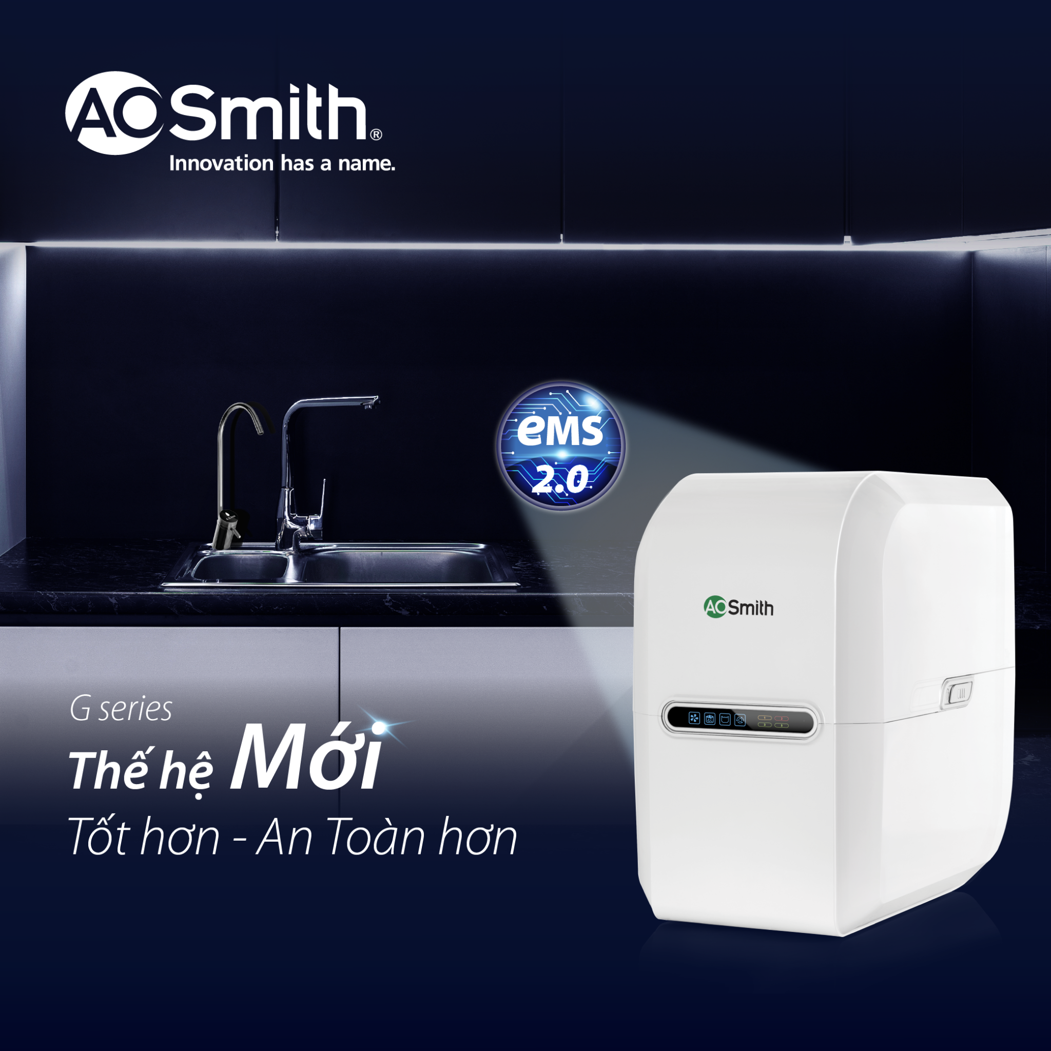 Máy lọc nước AoSmith G1