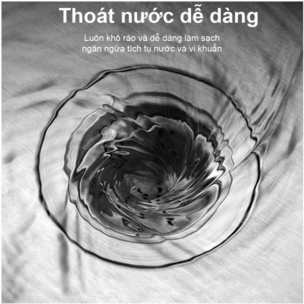 Chậu rửa 1 hố Roslerer RL04-8245 Đơn New sẽ luôn khô ráo và dễ dàng làm sạch, ngăn ngừa tích tụ nước và vi khuẩn nhờ thiết kế đáy chậu nghiêng 1 góc 3-4 độ. Chậu rửa 1 hố Roslerer RL04-8245 Đơn New sẽ luôn khô ráo và dễ dàng làm sạch, ngăn ngừa tích tụ nước và vi khuẩn nhờ thiết kế đáy chậu nghiêng 1 góc 3-4 độ.