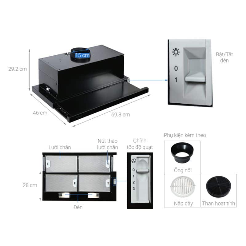 thong so may hut mui hafele hh sg70a