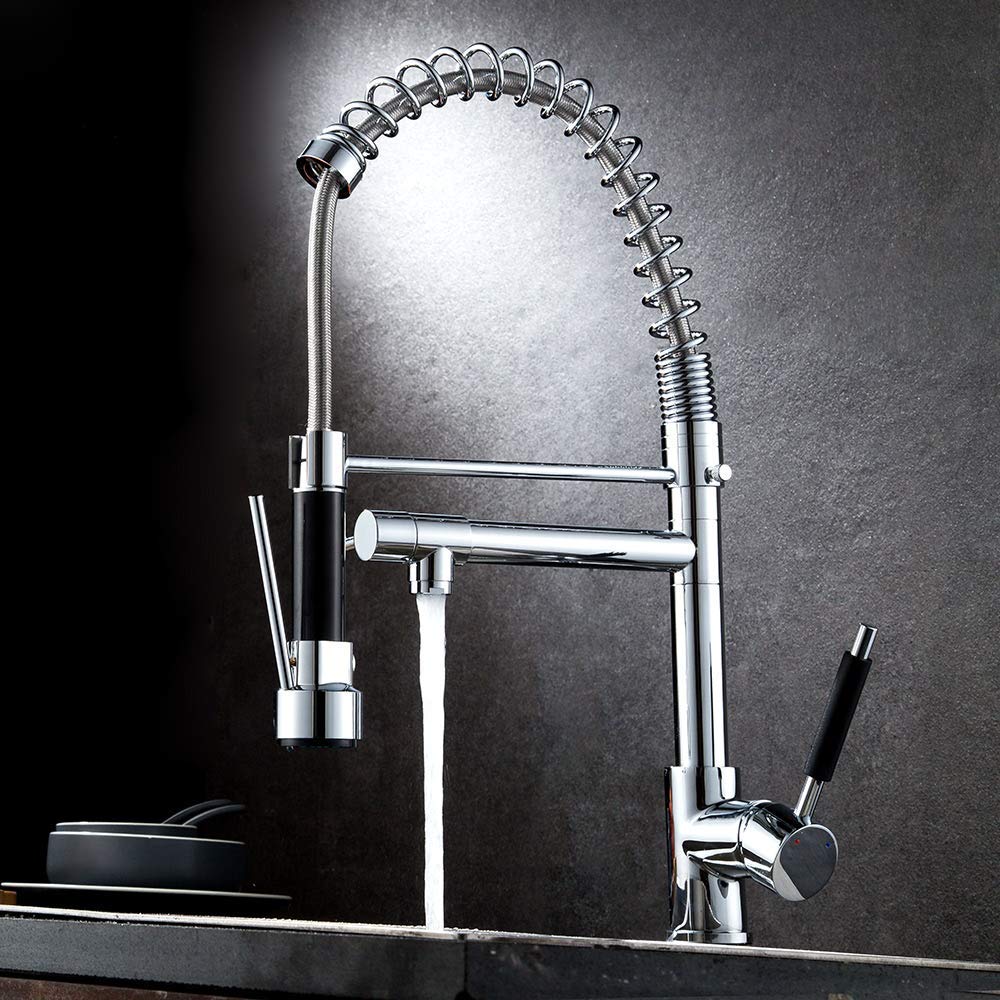 Vòi rửa nóng lạnh cao cấp | Faster FS 01S1 | bề mặt mạ Chrome | thiết kế sang trọng cho không gian bếp tiện nghi