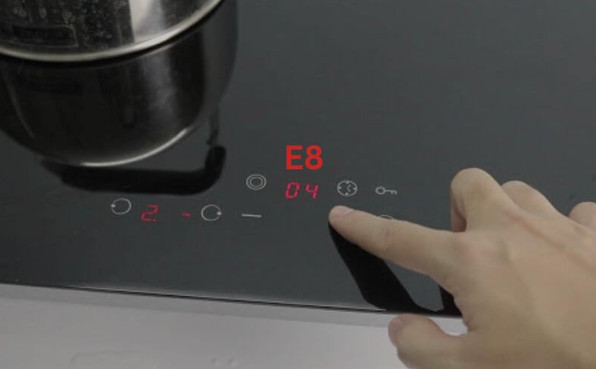 Lỗi E8 bếp từ