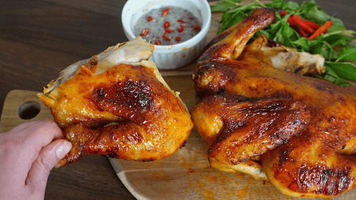 Cách nướng gà bằng lò nướng