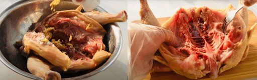 Sơ chế gà nướng mật ong