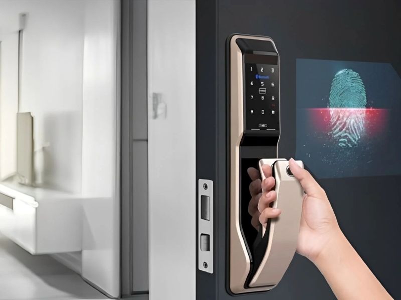 Chuẩn bị khi thêm vân tay cho khóa cửa