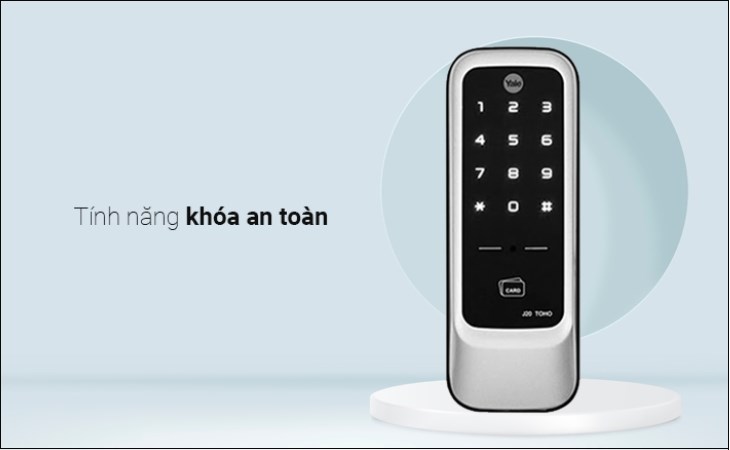 Tính năng khóa an toàn của khóa cửa điện tử