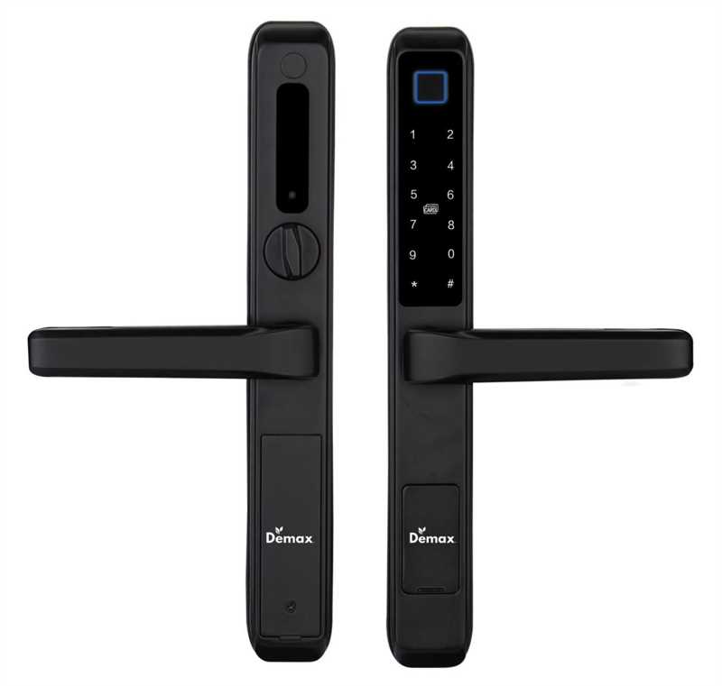 Khóa cửa điện tử chống nước Demax SL506 BL