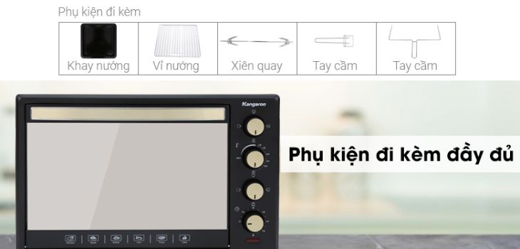 Đa dạng các phụ kiện đi kèm