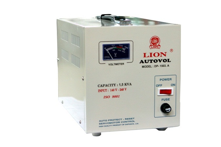 Dùng ổn áp nếu điện quá mạnh