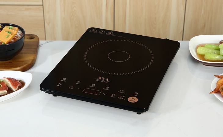 Bếp từ AVA MD-DC01 được trang bị 7 chế độ nấu được cài đặt sẵn