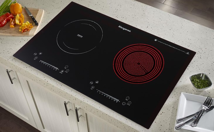 Bếp từ hồng ngoại lắp âm Kangaroo KG852i có thể hoạt động ổn định với mức điện áp 220V
