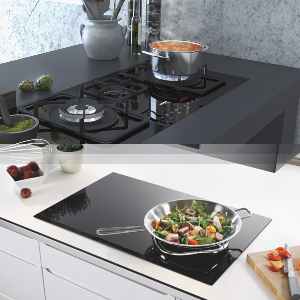 So sánh bếp điện và bếp gas