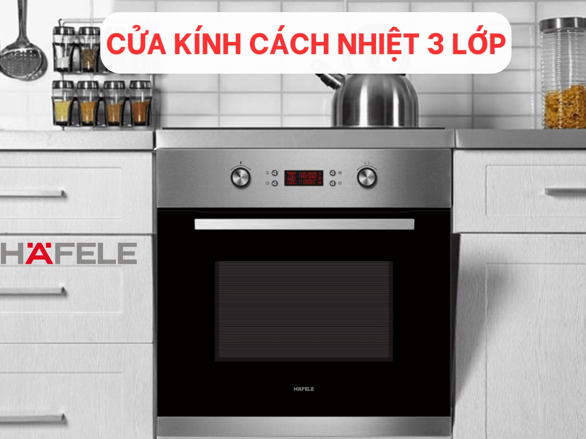 Thiết kế kiểu dáng lò nướng Hafele