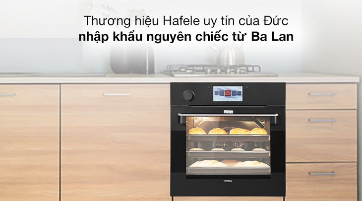 Lò nướng và hấp lắp âm Hafele HO-T60B (535.02.711) 65 lít được bán với giá 52.490.000 đồng (cập nhật 15/04/2023 và có thể thay đổi theo thời gian)