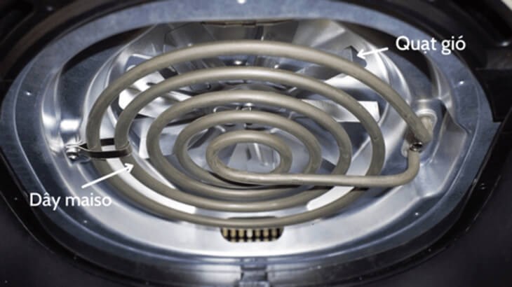 Dây mayso bị bám bẩn, dính dầu mỡ là nguyên nhân khiến nồi chiên không dầu không hoạt động