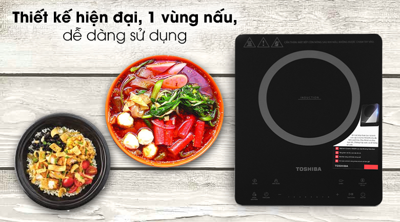 Mẫu mã của bếp từ Nhật đa dạng, tinh tế