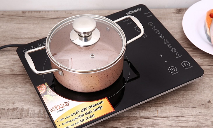 Bếp từ Hommy FYM20-71 cho hiệu suất nấu nhanh, tiết kiệm thời gian và tiền bạc