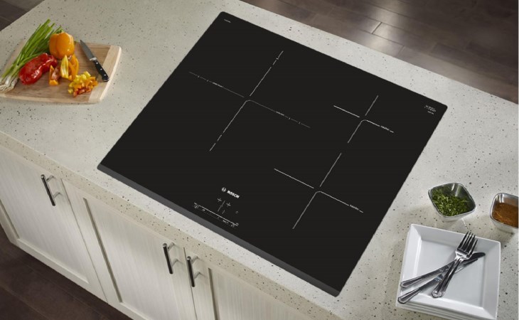 Bếp từ 3 vùng nấu lắp âm Bosch PID631BB1E giúp tăng tốc độ chế biến món ăn hằng ngày