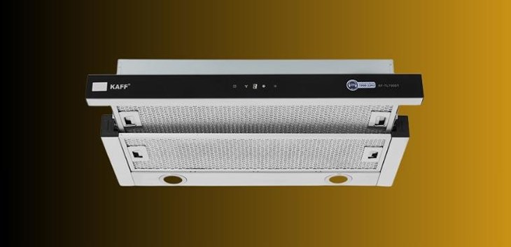 Máy hút mùi âm tủ KAFF KF-TL700ST có công suất 130W, 1 quạt hút cho lực hút mạnh mẽ, giúp loại bỏ mùi, khói trong bếp nhanh chóng