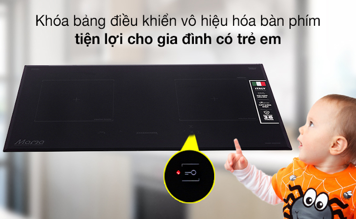 Các tính năng trên bếp từ Sunhouse