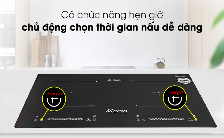 Tiện ích tiện lợi của bếp từ