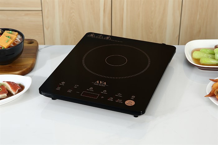 Bếp từ AVA MD-DC01 có thiết kế nhỏ gọn, đáp ứng nhu cầu nấu ăn hằng ngày của 1 - 2 người