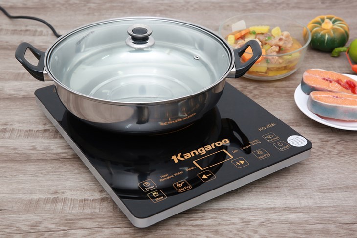 Bếp từ chỉ sử dụng cho các loại nồi chảo có đáy nhiễm từ