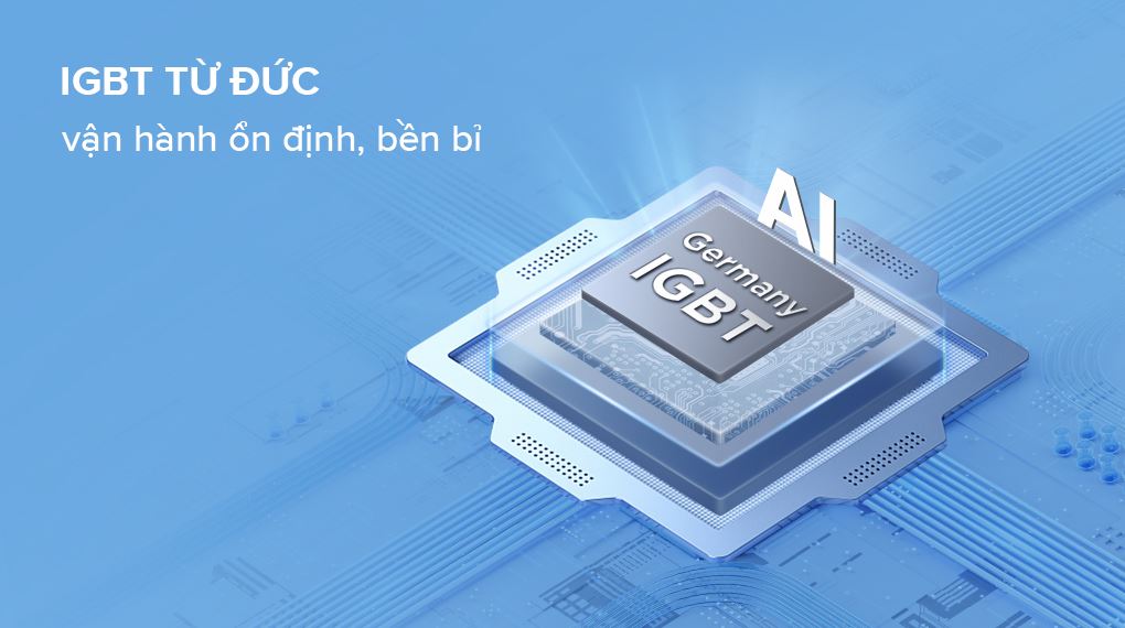 Bếp tứ Comfee trang bị IGBT cao cấp đảm bảo độ bền bỉ và mang lại khả năng phản hồi nhanh, vận hành ổn định