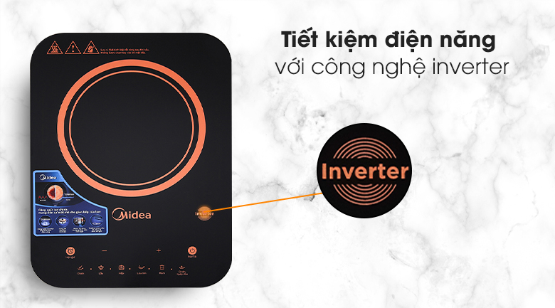 Tác dụng của công nghệ inverter trên bếp từ