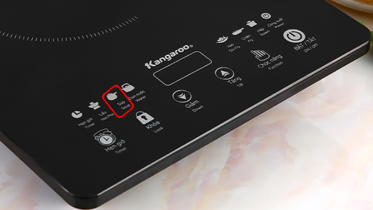 Chế độ nấu súp trên bếp từ