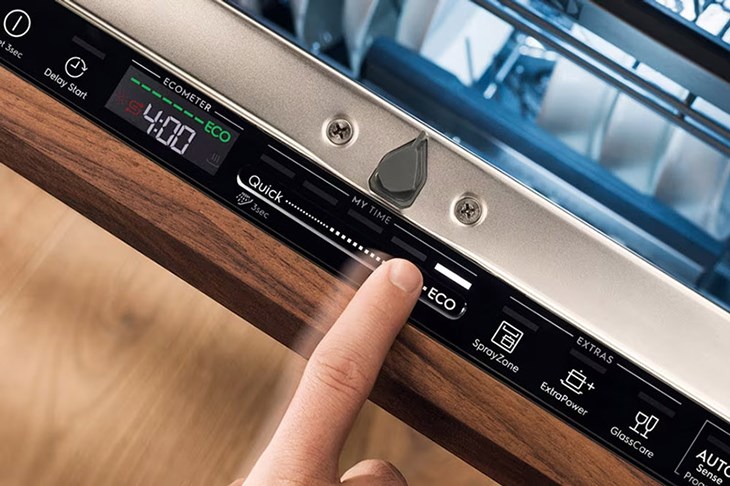 Lựa chọn chương trình rửa phù hợp Lựa chọn chương trình rửa phù hợp