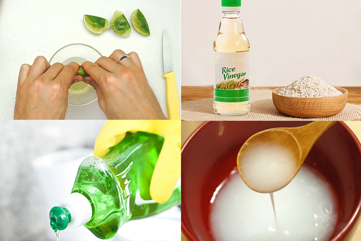 Các chất tẩy rửa có thể sử dụng để vệ sinh bếp từ âm sạch bóng như mới