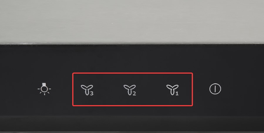 Chọn chế độ hoạt động phù hợp trên bảng điều khiển.