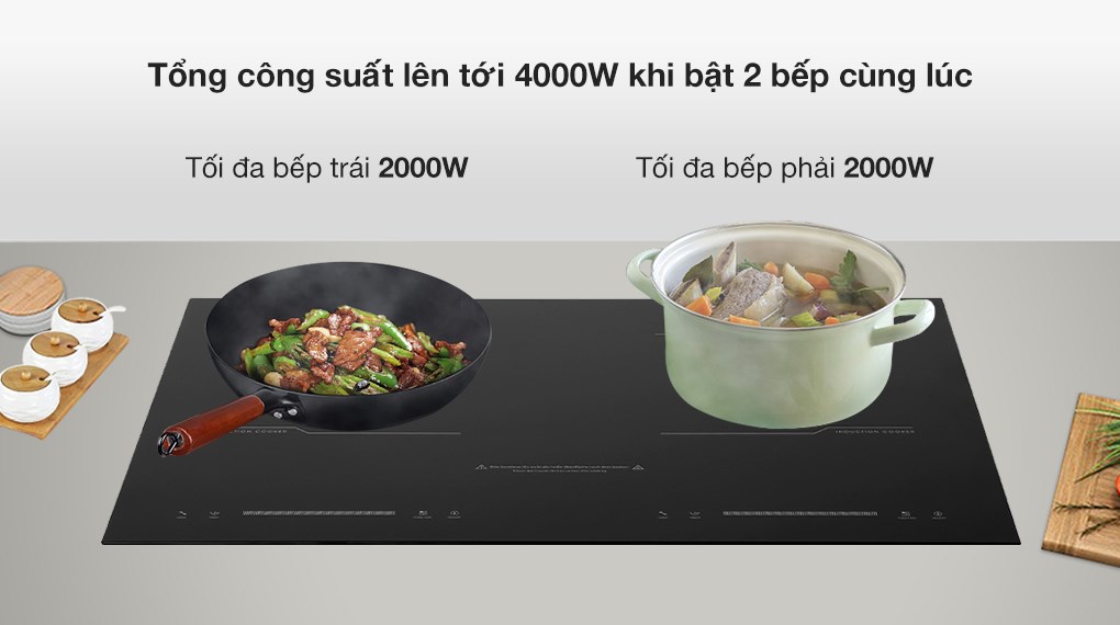 Bếp từ đôi lắp âm Junger MK-22