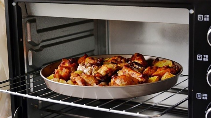 Bạn nên thiết lập chế độ nướng, thời gian và nhiệt độ thích hợp cho từng món