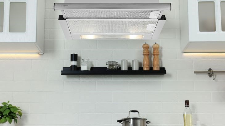 Máy hút mùi âm tủ Teka TL 7310 SS phù hợp với không gian bếp lớn, thoáng thì mới tăng tính thẩm mỹ